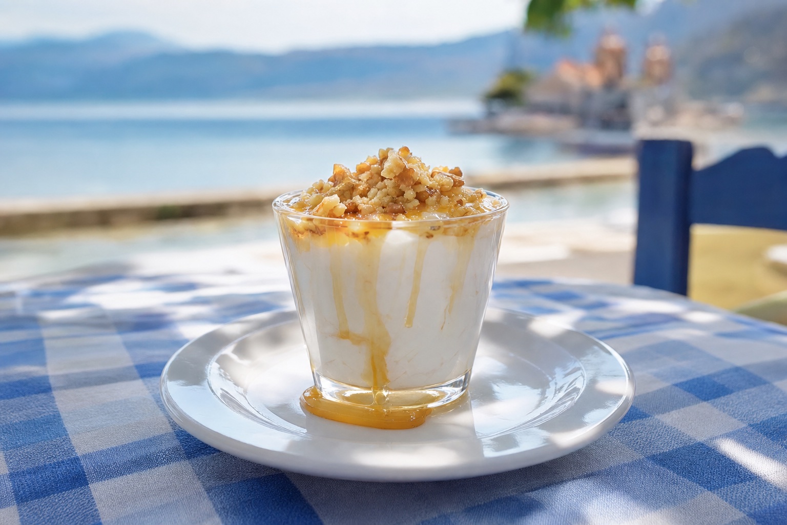 Γλυκό κέρασμα · Complimentary dessert